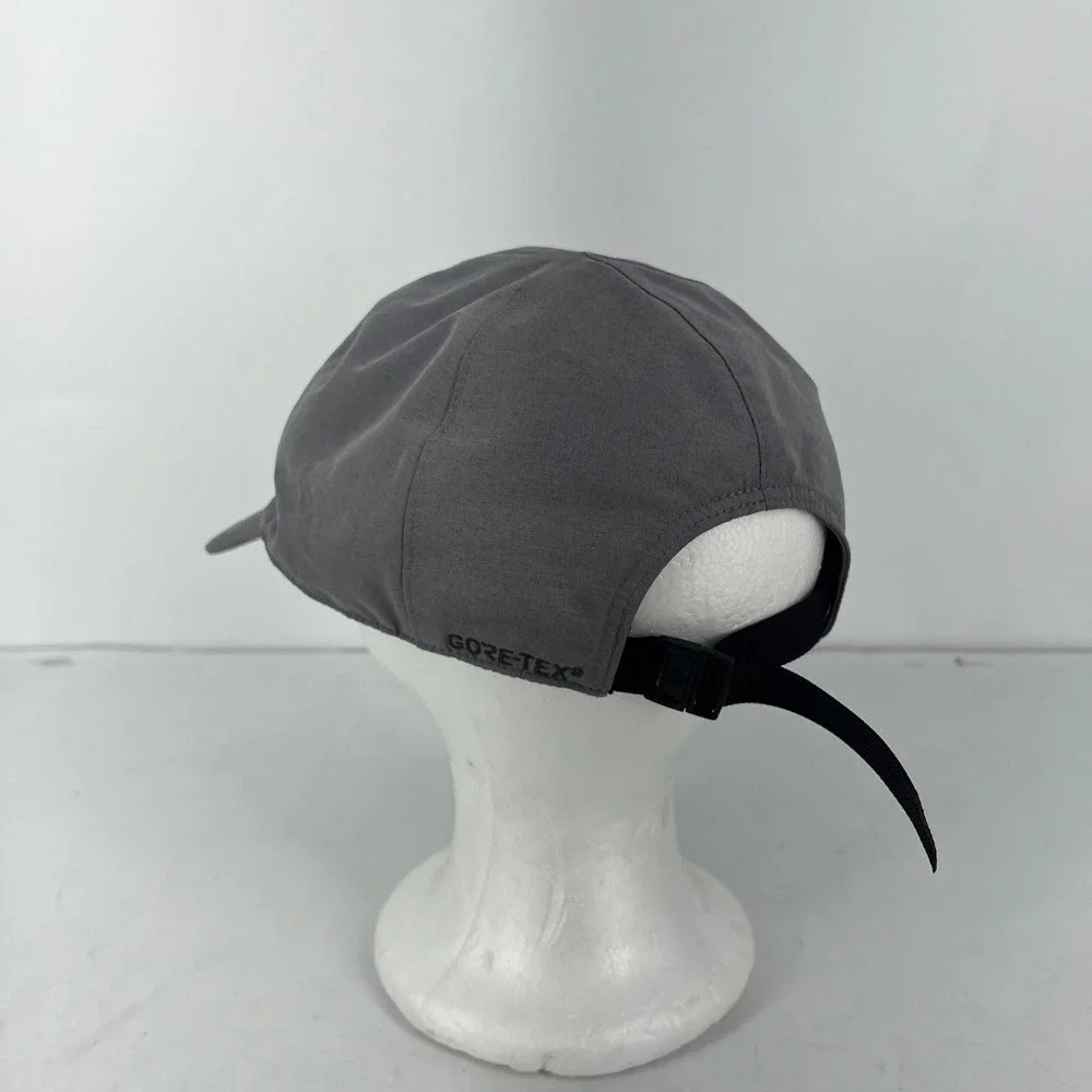 The North Face Gore-Tex Hat Gray Waterproof Adjustable Strap Baseball Cap Mens